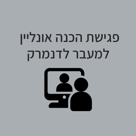 פגישת הכנה אונליין למעבר לדנמרק